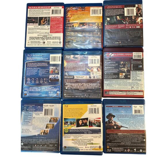 9 film action drama movie Blu ray bundle classic - Picture 2 of 3